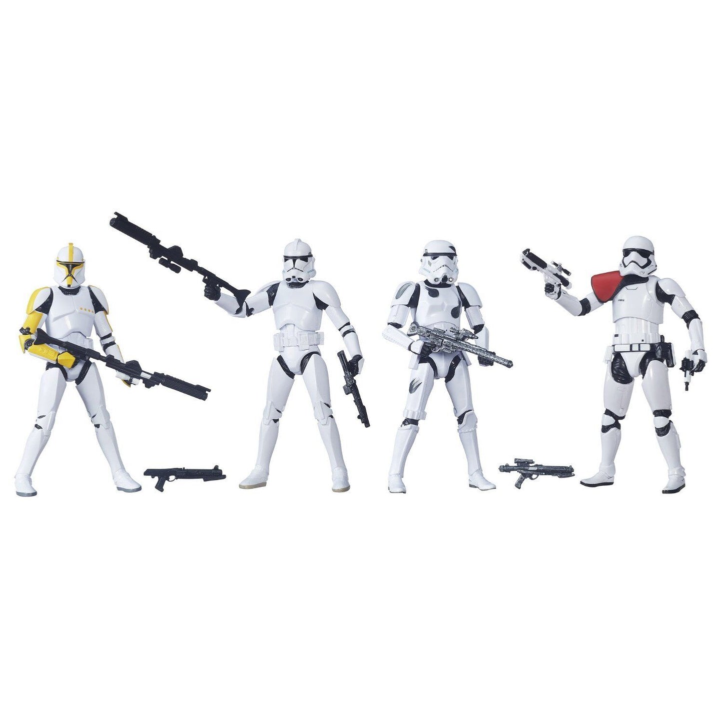 Star Wars The Black Series Stormtrooper 4-Pack 6" Inch - Amazon Exclusive 2015