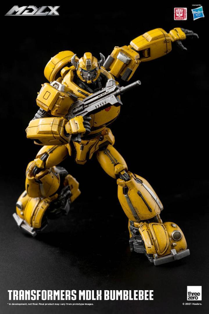 ThreeZero Transformers MDLX  Bumblebee Articulated Figures Series 12cm