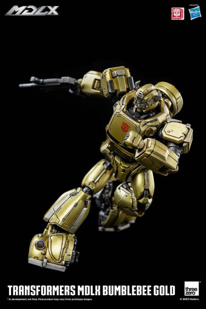 ThreeZero Transformers MDLX  Bumblebee (Gold Edition) Limited to 2000 pieces worldwide