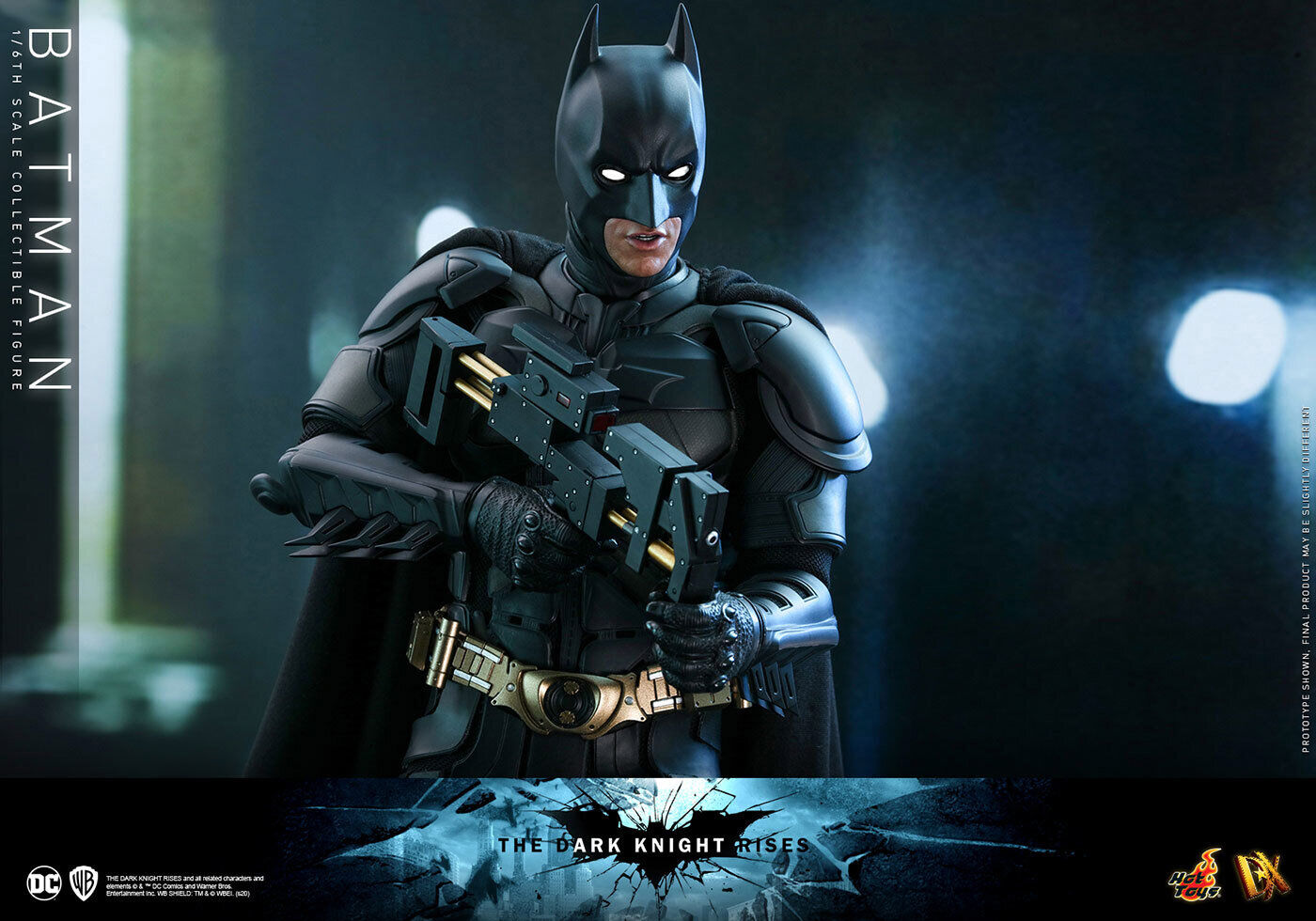 Hot Toys DX19 The Dark Knight Rises Batman Bruce Wayne 1/6 Scale Action Figure