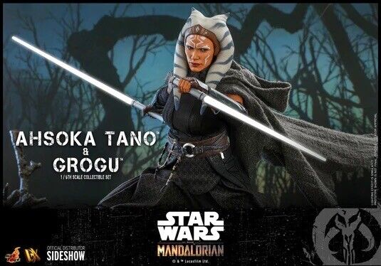 Hot Toys Star Wars DX21 Ahsoka Tano & Grogu 1/6 Scale Action Figure