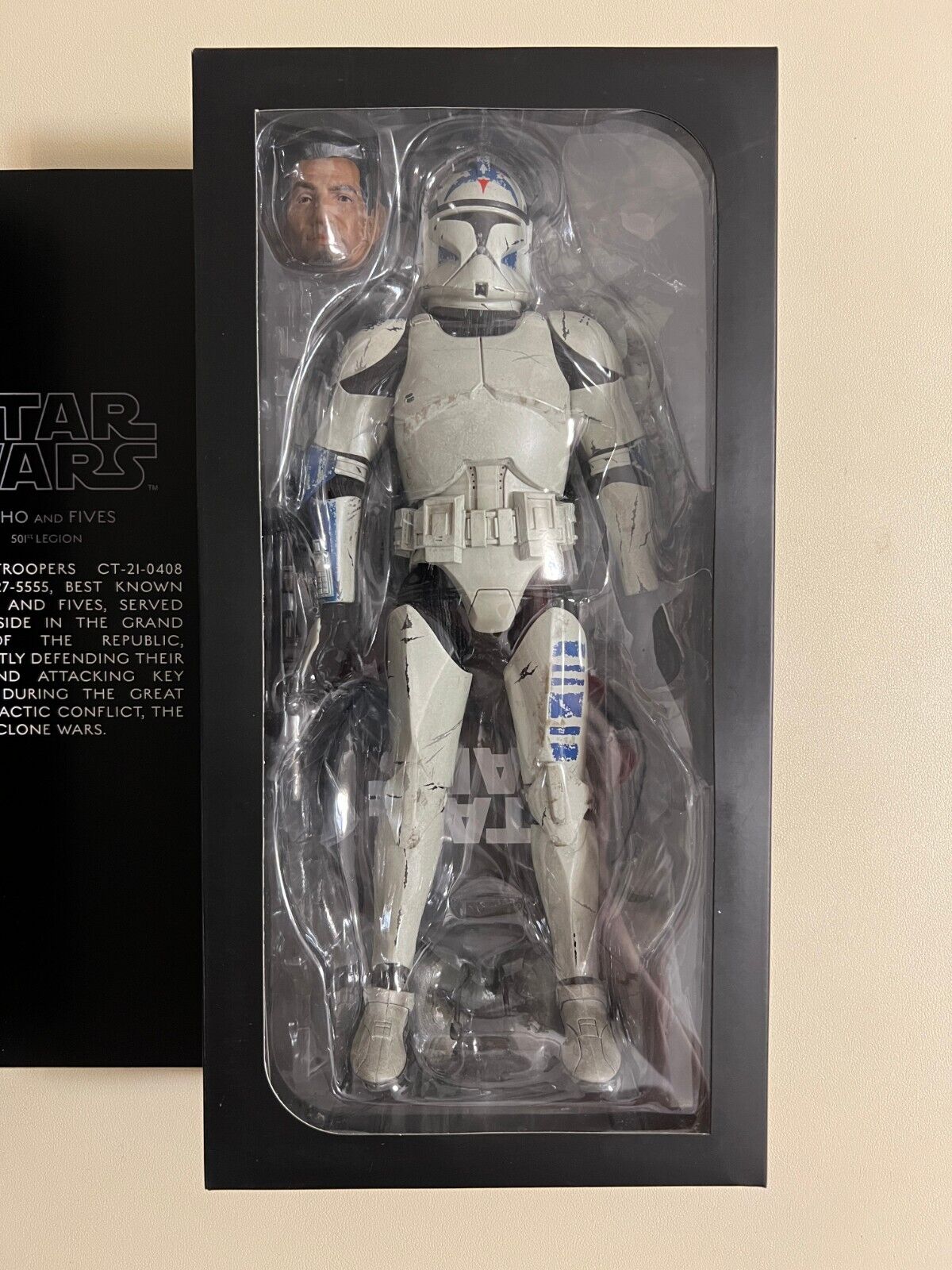 Sideshow Collectibles Star Wars CLONE TROOPERS ECHO AND FIVES 1/6 SCALE 12"