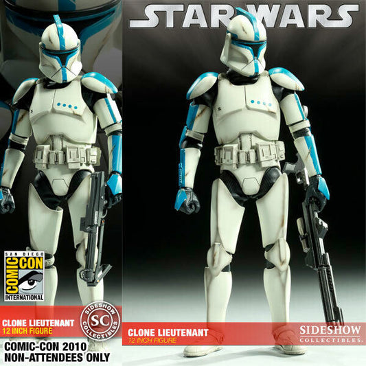 Sideshow Collectible Star Wars Phase I Republic Clone Lieutenant 1:6 Store Exclusive