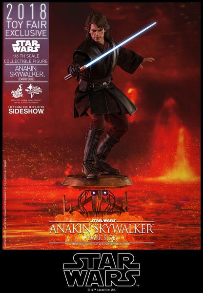 Hot Toys Star Wars Anakin Skywalker Dark Side Revenge of the Sith 1/6 Scale Action Figure MMS486