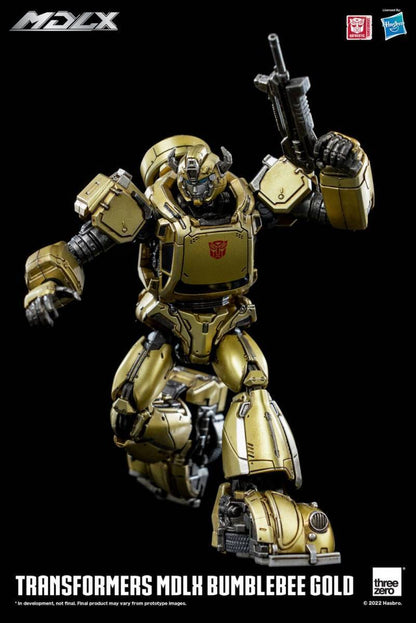 ThreeZero Transformers MDLX  Bumblebee (Gold Edition) Limited to 2000 pieces worldwide