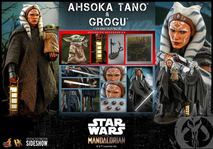 Hot Toys Star Wars DX21 Ahsoka Tano & Grogu 1/6 Scale Action Figure