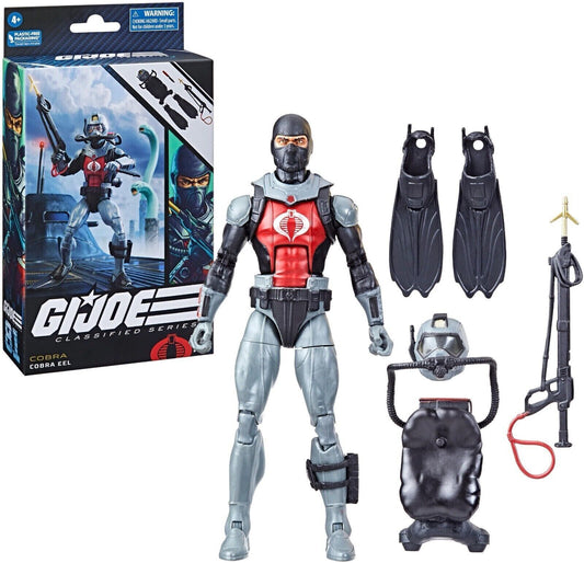 Hasbro G.I.Joe Origins Classified Cobra Eel 6 in Action Figure - F7742