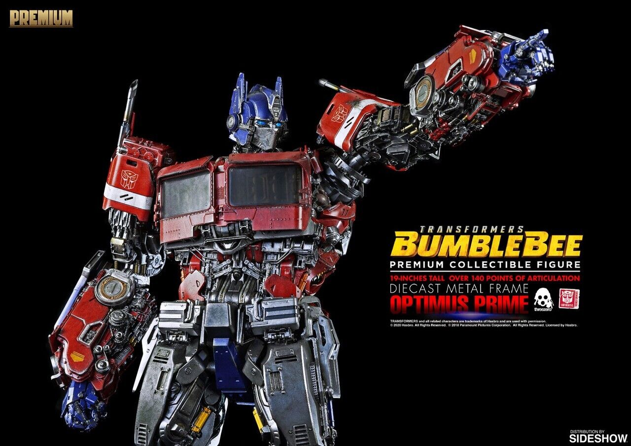 ThreeZero Transforms DLX Bumblebee Movie Optimus Prime 3A