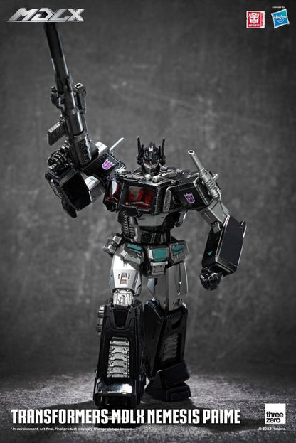 ThreeZero Transformers MDLX Nemesis Prime Prime Dark Mirror Action Figure