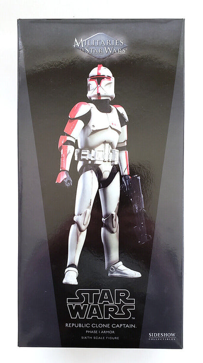 Sideshow Collectible Star Wars Phase I Republic Clone Captain 1:6 Store Exclusive