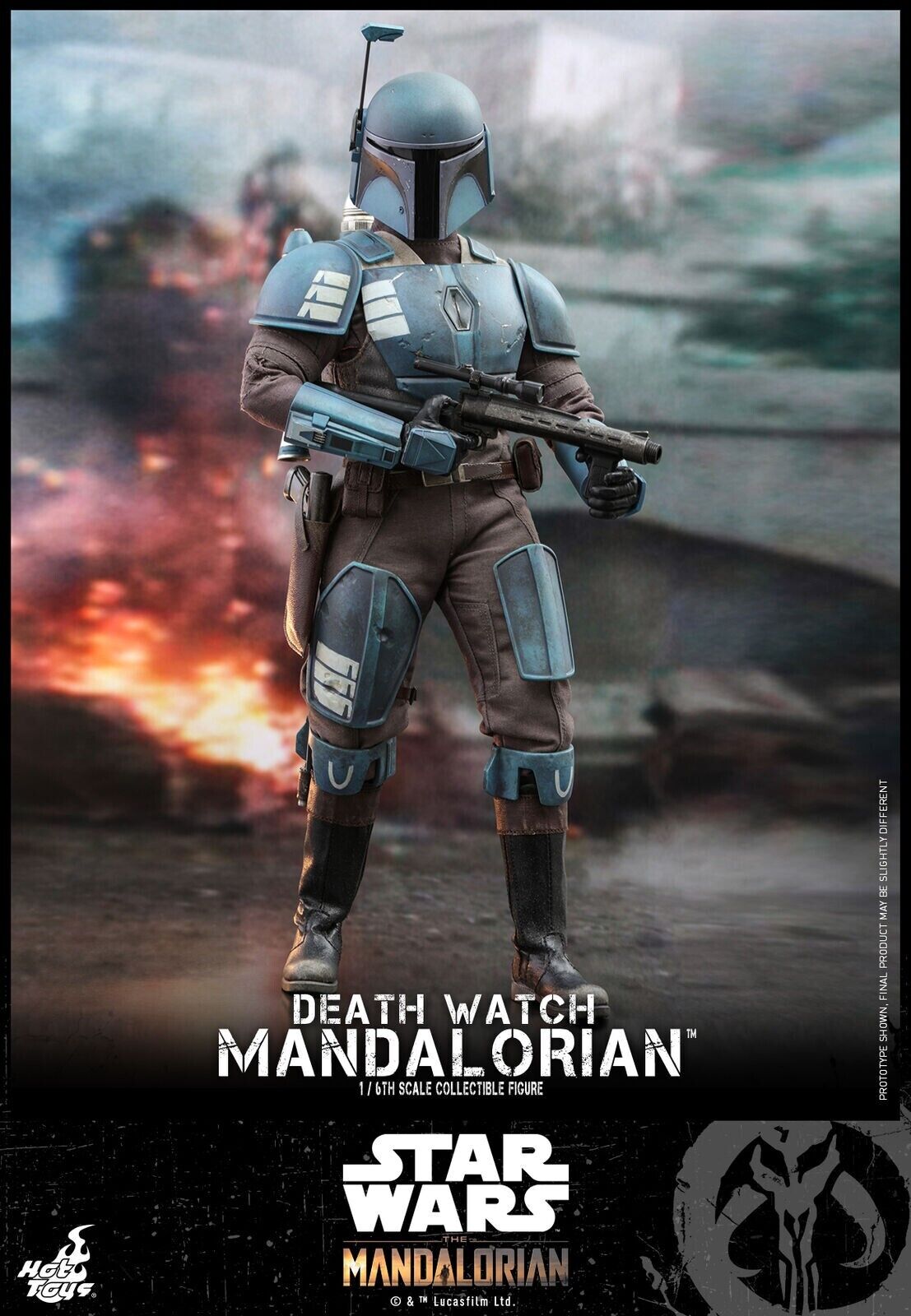 Hot Toys Star Wars: Death Watch Mandalorian 1/6 Action Figure (TMS026)