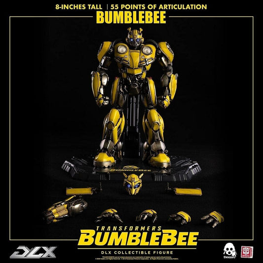 ThreeZero Transformers DLX Bumblebee Transfiguration Alloy 8" Action figure