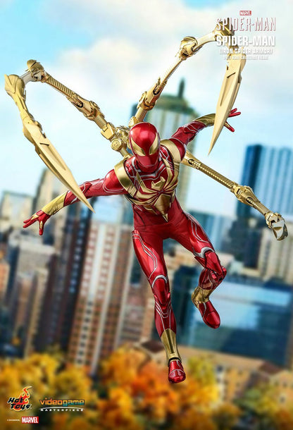 Hot Toys VGM38 Marvel's Spider-Man (Iron Spider Armor Suit Version) 1/6 Scale Action Figure MMS383