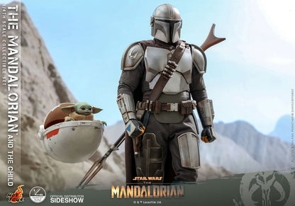 Hot Toys Star Wars Mandalorian & the Child 1/4 Scale Action Figure