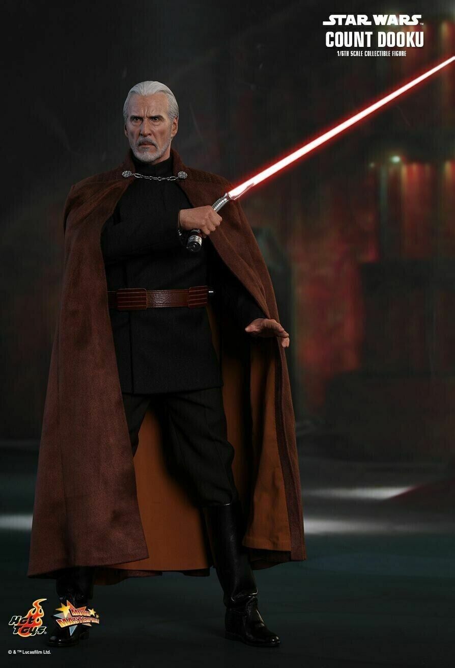 Hot Toys Star Wars Count Dooku Episode II Attack of the Clones 1:6 FIGURE MMS496